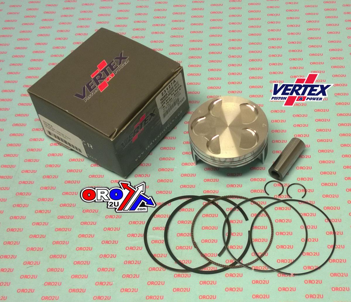 Vertex Piston Kit Vertex 77.0 C Yamaha WR/YZ 250 01-14, Vertex 23127c Fantic Tf 250 12-14 Compr 12,5:1