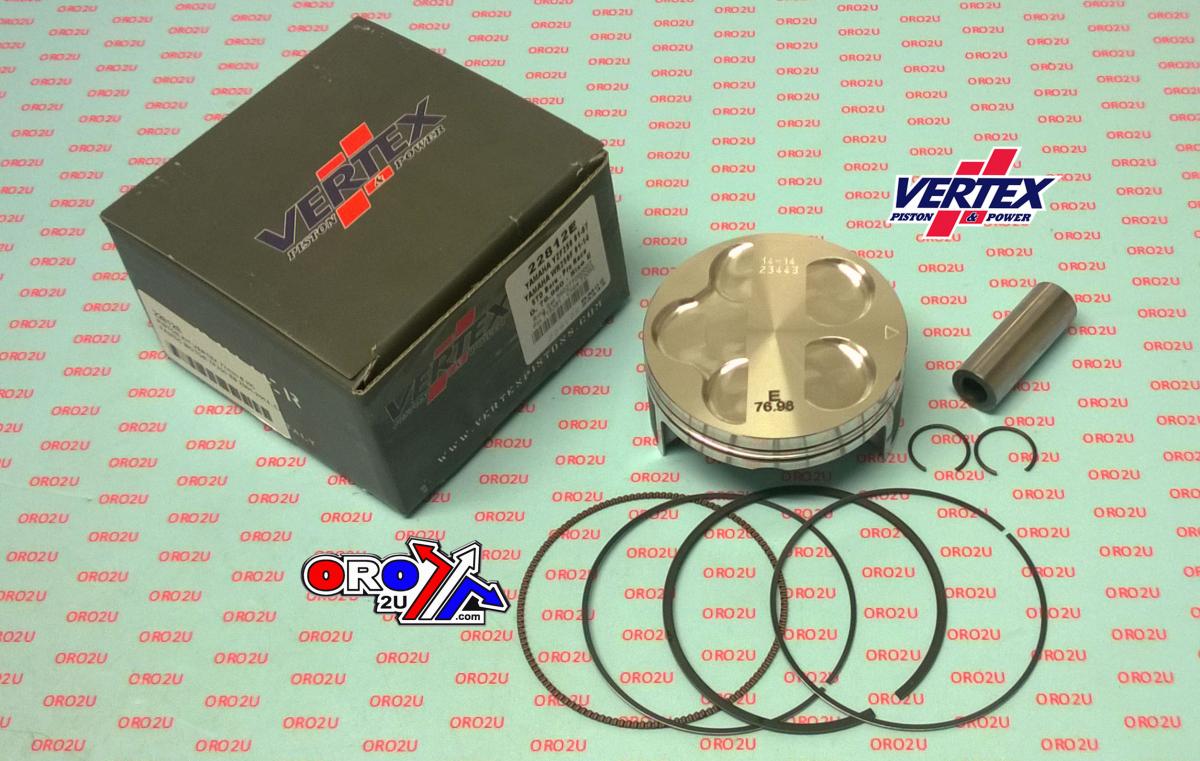 Vertex Piston Kit Vertex 77.0 B Yamaha YZ/WR 250 01-14, Vertex 22812b Fantic Tf 250 Es Hc 13,5:1