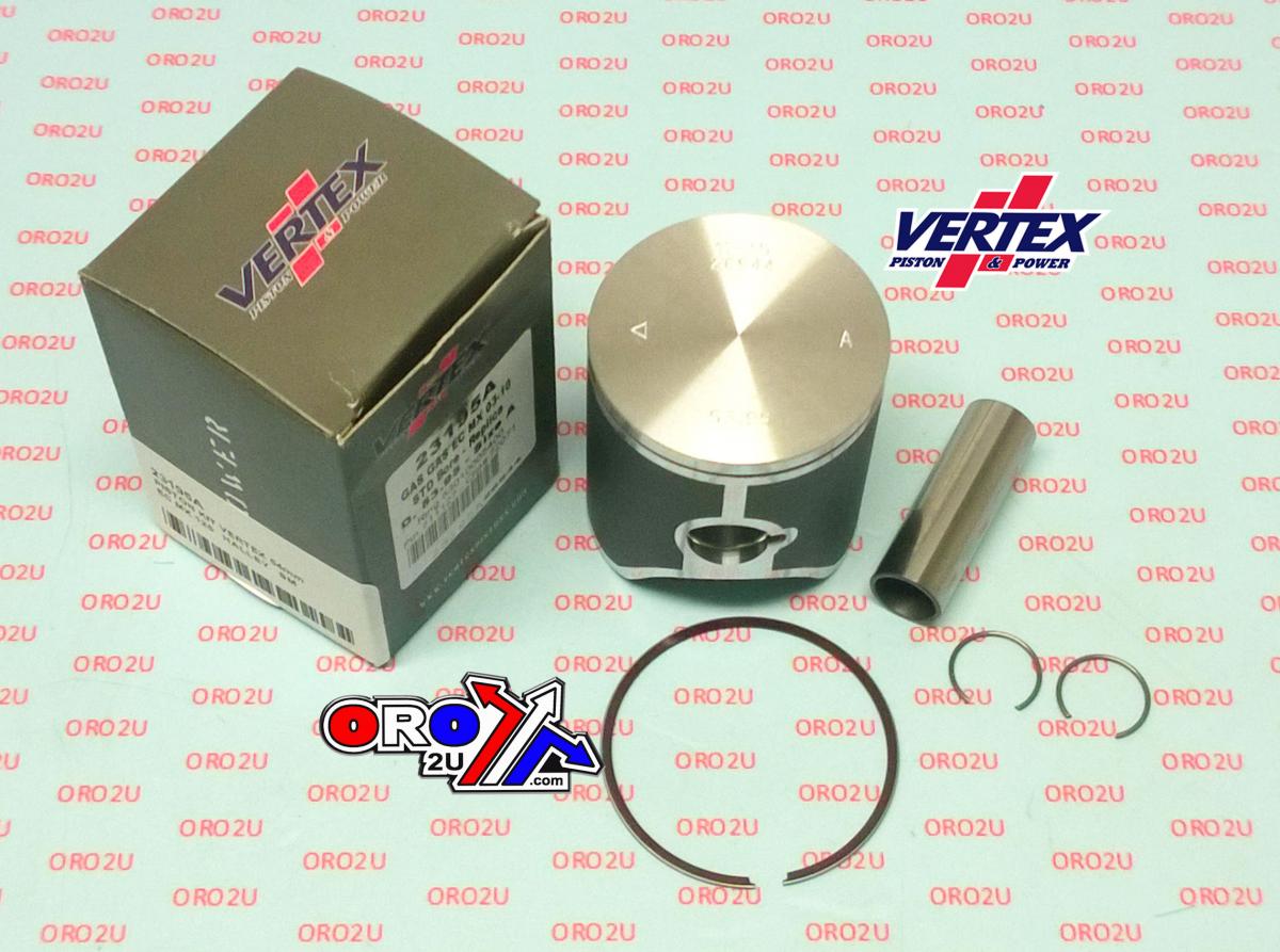 Vertex Piston Kit Vertex 54.0 B Gas Gas EC/MX 125 03-10, Vertex 23195b