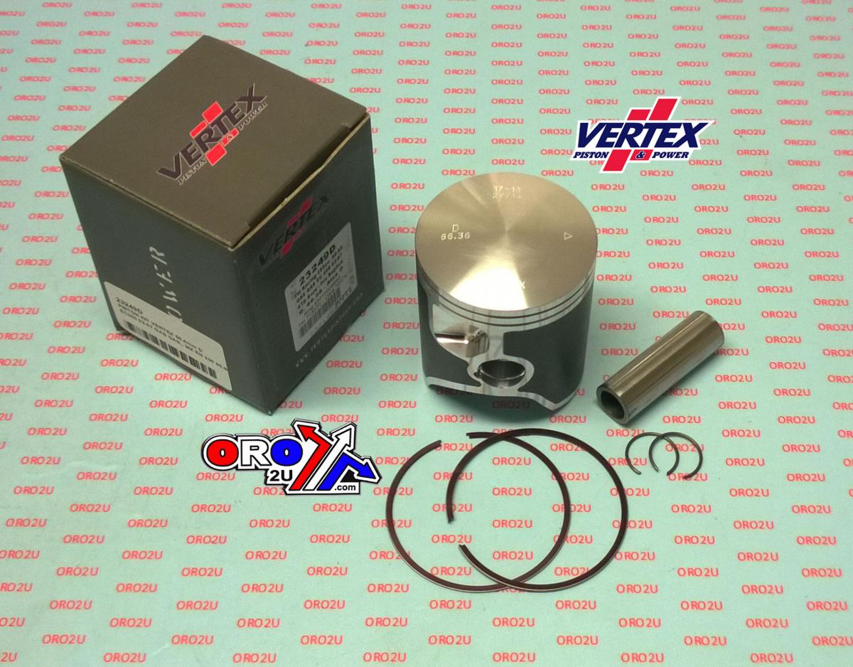 Vertex Piston Kit Vertex 66.4 B Gas Gas EC 250 95-21, Vertex 23249b Tm Racing MX/en Rieju Mr 250