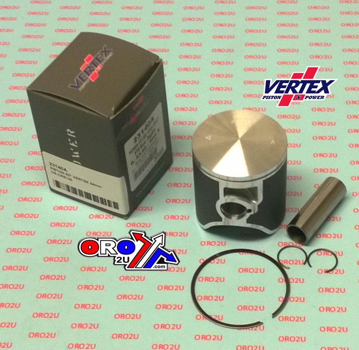 Vertex Piston Kit Vertex 54.0 B Honda CR/cre 125 05-07, Vertex 23140b