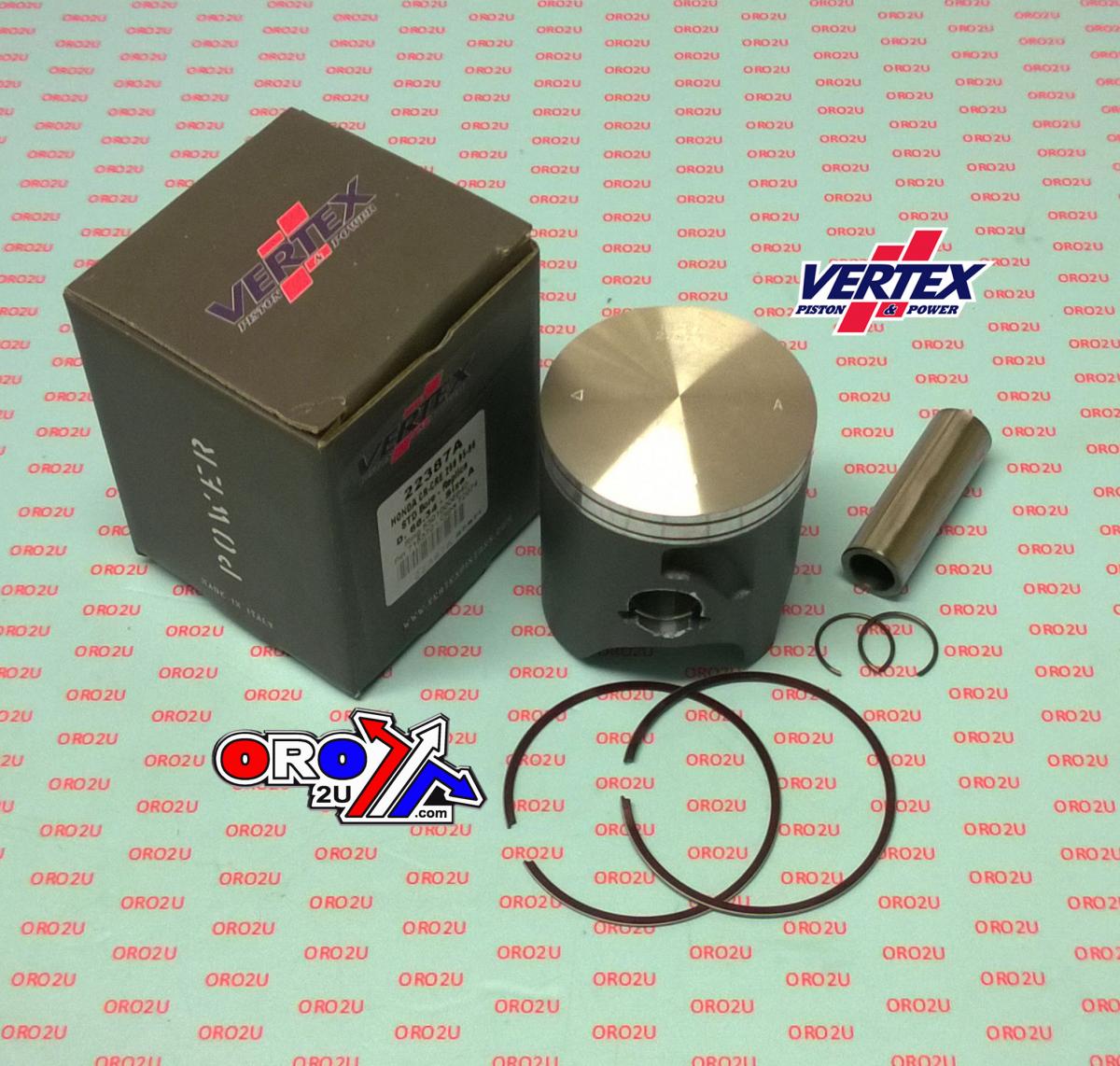 Vertex Piston Kit Vertex 66.4 a Honda CR/cre 250 95-96, Vertex 22387a