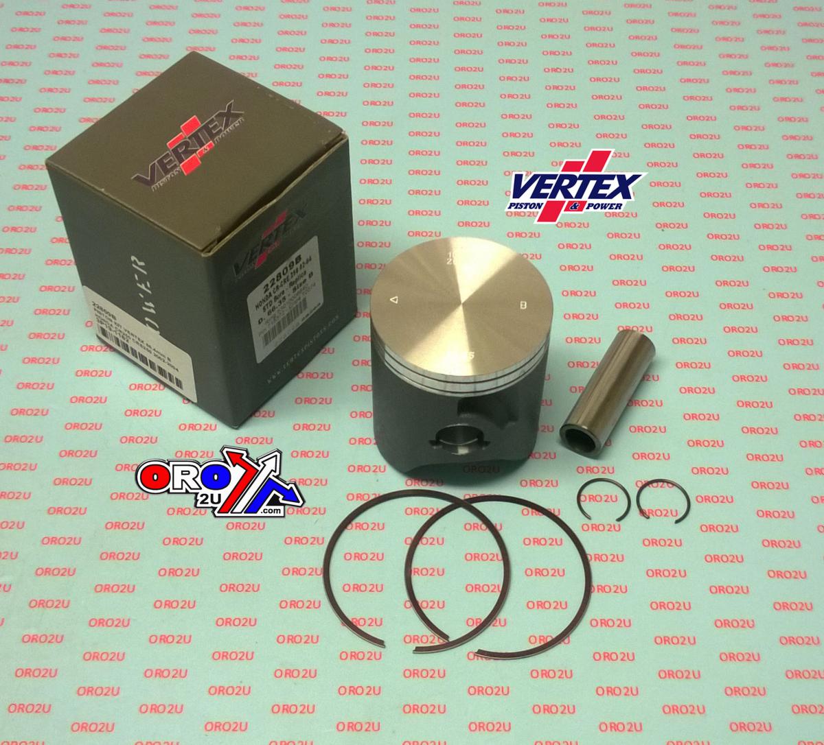 Vertex Piston Kit Vertex 66.4 B Honda CR/cre 250 02-04, Vertex 22809b