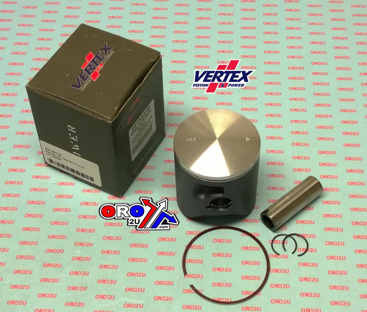 Vertex Piston Kit Vertex 67.5 Honda CR/cre 250 05-07, Vertex 23133110 Os +1.10