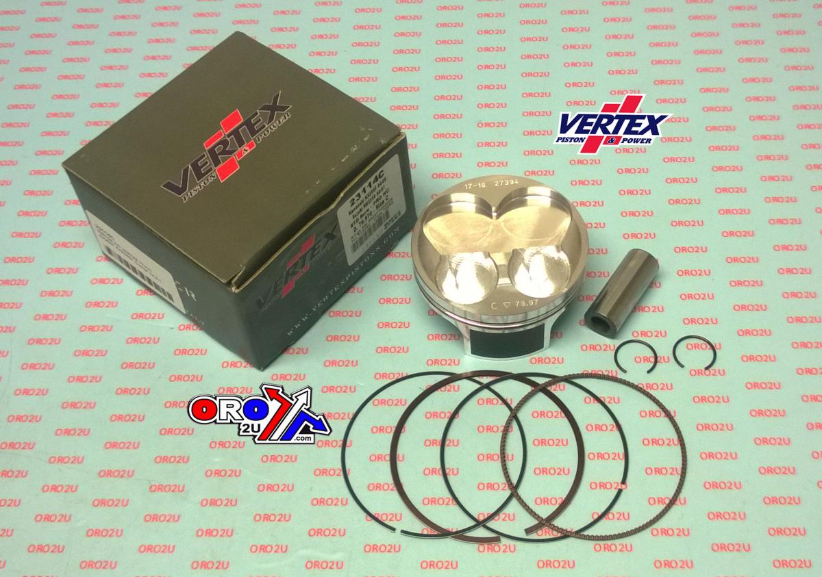 Vertex Piston Kit Vertex 78.0 D Honda CRF 250 R/x 04-17, Vertex 23113d Hc Compr 13,4:1
