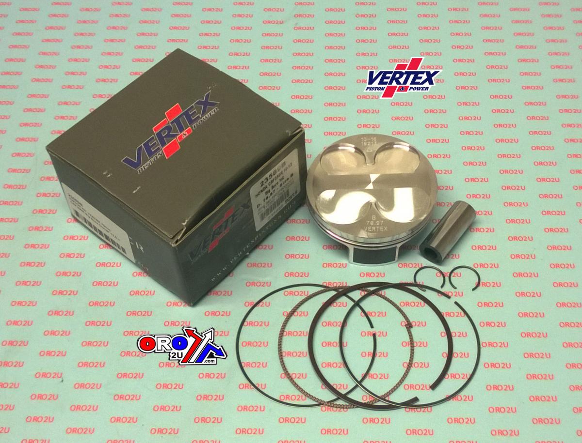 Vertex Piston Kit Vertex 79.0 B Honda CRF 250 10-13, Vertex 23589b Os+2.20 Big Bore Hc Compr 13,5:1
