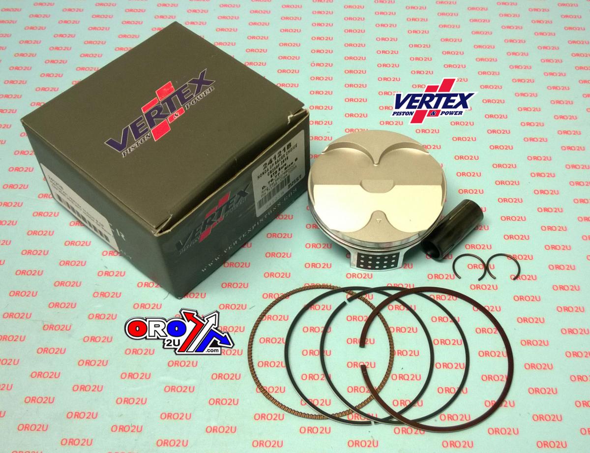 Vertex Piston Kit Vertex 76.8 a Gp Honda CRF 250 16-17, Vertex 24121a Hc Compr 14,0:1 Gp Racers Choice