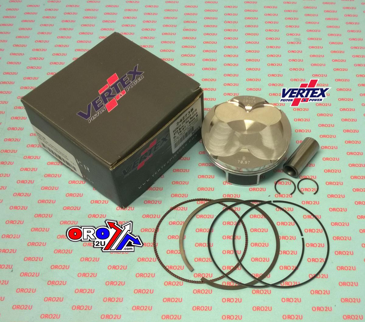 Vertex Piston Kit Vertex 79.0 a Honda CRF 250 R/rx 18-19, Vertex 24273a Compr 13,9:1