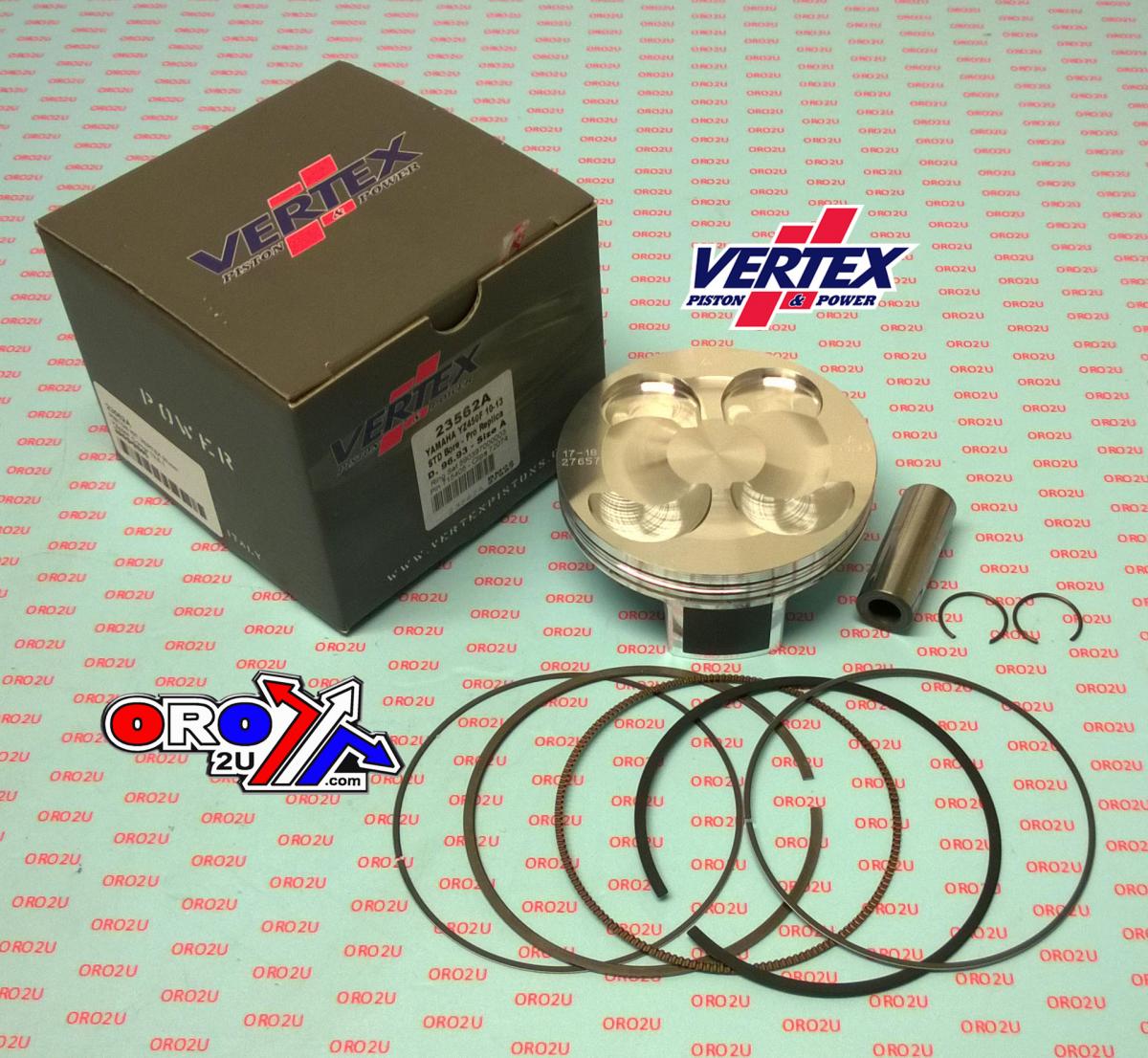 Vertex Piston Kit Vertex 99.0 C Honda CRF 450 R/x 02-17, Vertex 23595c Os+3.00 Big Bore Xl Compr 12,0:1