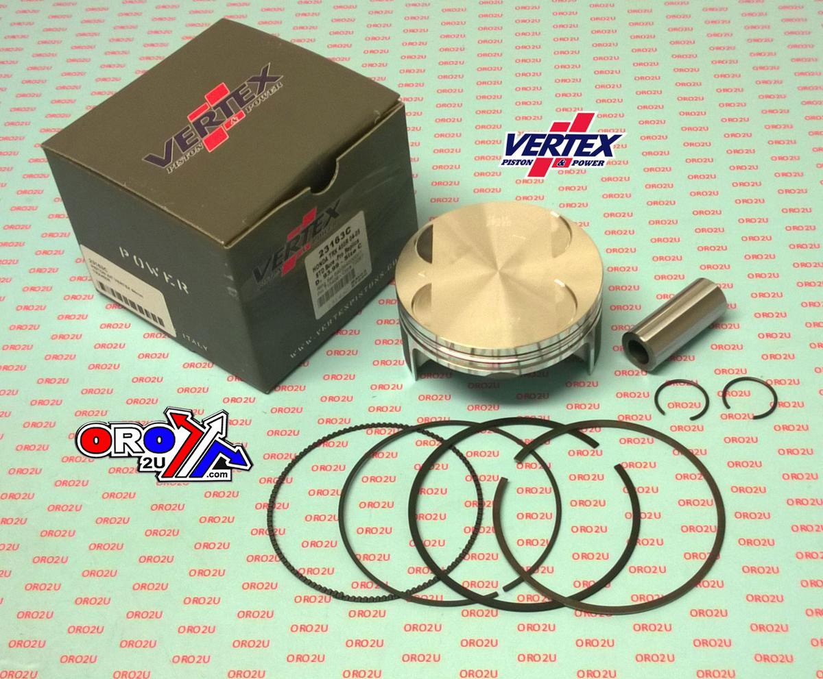 Vertex Piston Kit Vertex 94.0 B Honda Trx 450 04-05, Vertex 23163b