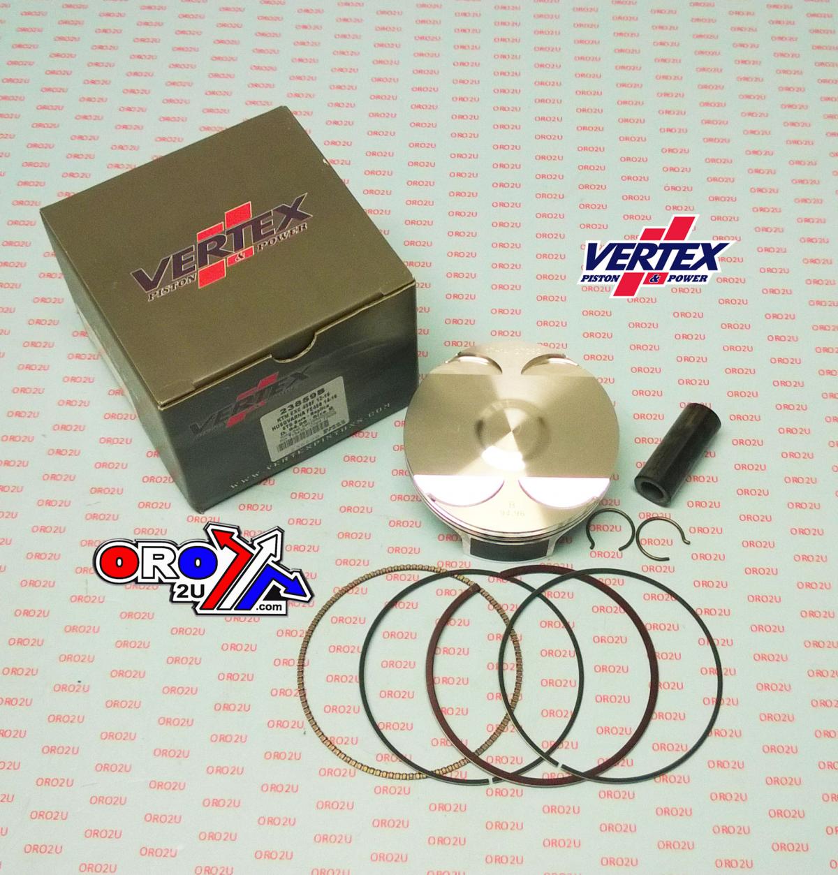Vertex Piston Kit Vertex 95.0 C KTM EXC 450 12-16, Vertex 23859c Husaberg/husky FE Compr 11,8:1