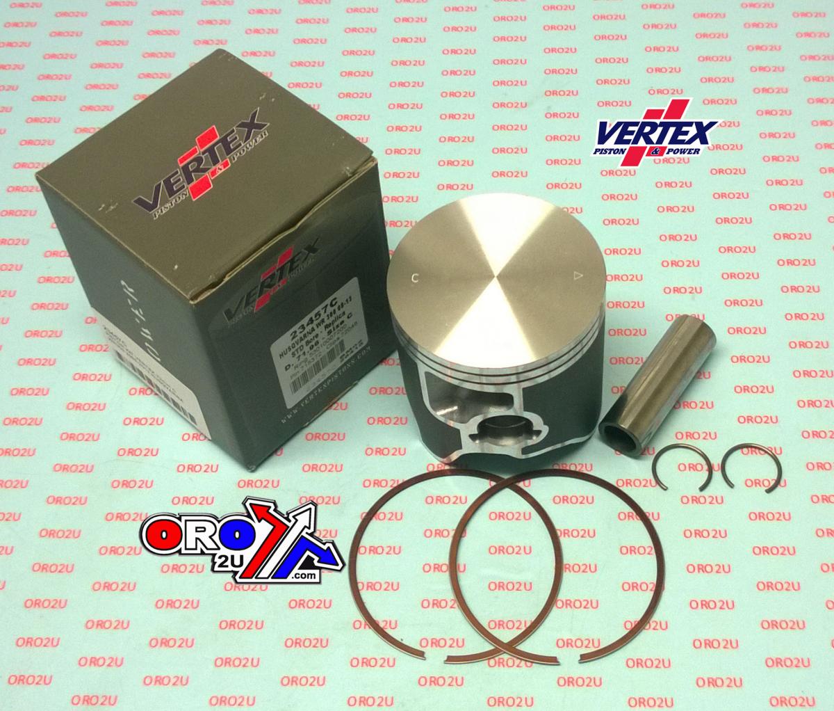 Vertex Piston Kit Vertex 72.0 a Husqvarna WR 300 08-13, Vertex 23457a