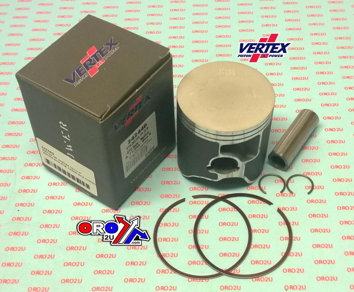 Vertex Piston Kit Vertex 72.0 D KTM EXC 300 Tpi 18-22, Vertex 24244d Gas Gas EC 300/husky TE 300 Tpi