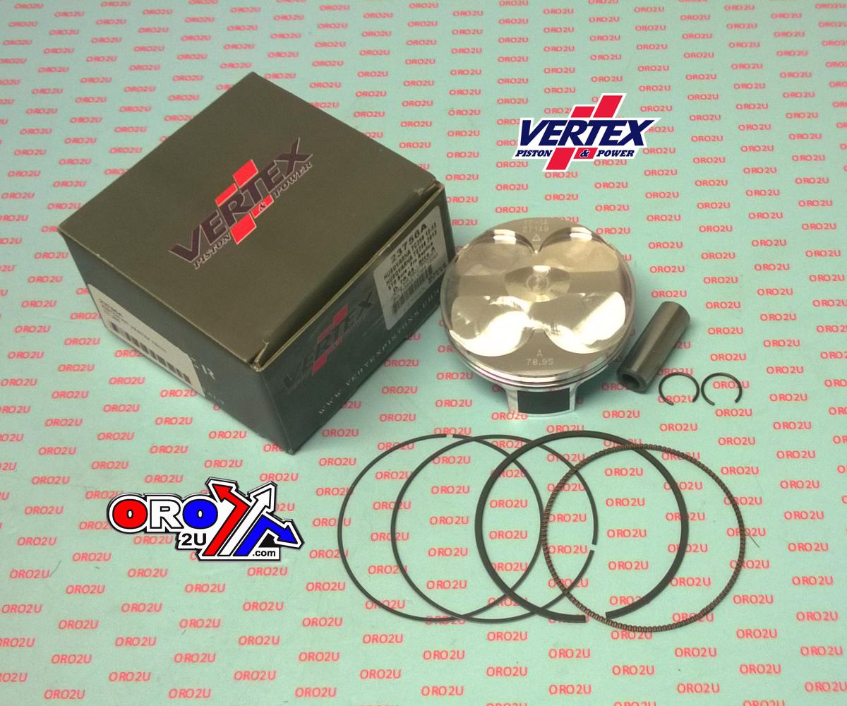 Vertex Piston Kit Vertex 79.0 C Husqvarna TC/TE 250 12-13, Vertex 23756c Compr 13,7:1