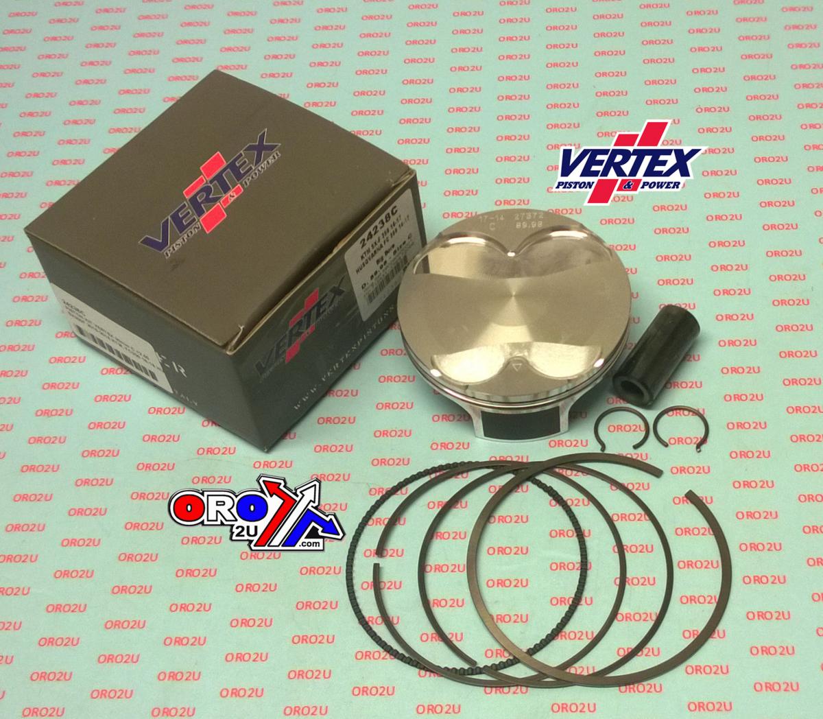 Vertex Piston Kit Vertex 90.0 B KTM SX/EXC 350 16-22, Vertex 24238b Os+2:00 Big Bore Gas Gas/husky