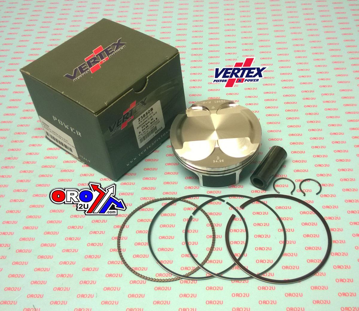 Vertex Piston Kit Vertex 95.0 C Hc KTM SX 450 13-15, Vertex 23850c Husqvarna Hc Compr 13,2:1