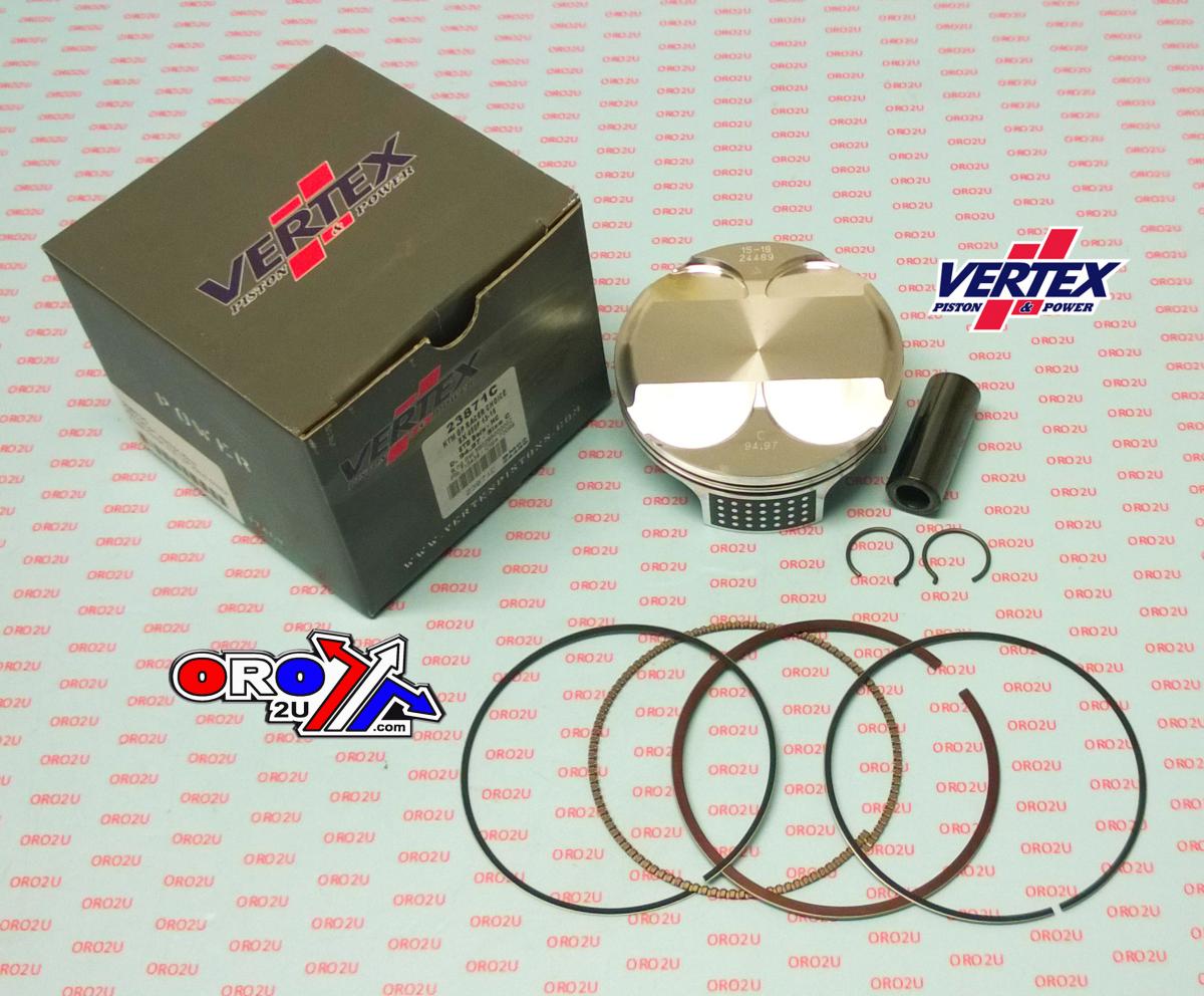 Vertex Piston Kit Vertex 95.0 B Gp KTM SX/husky FC 450 13-15, Vertex 23871b Hc Compr 13,5:1 Gp Racers Choice