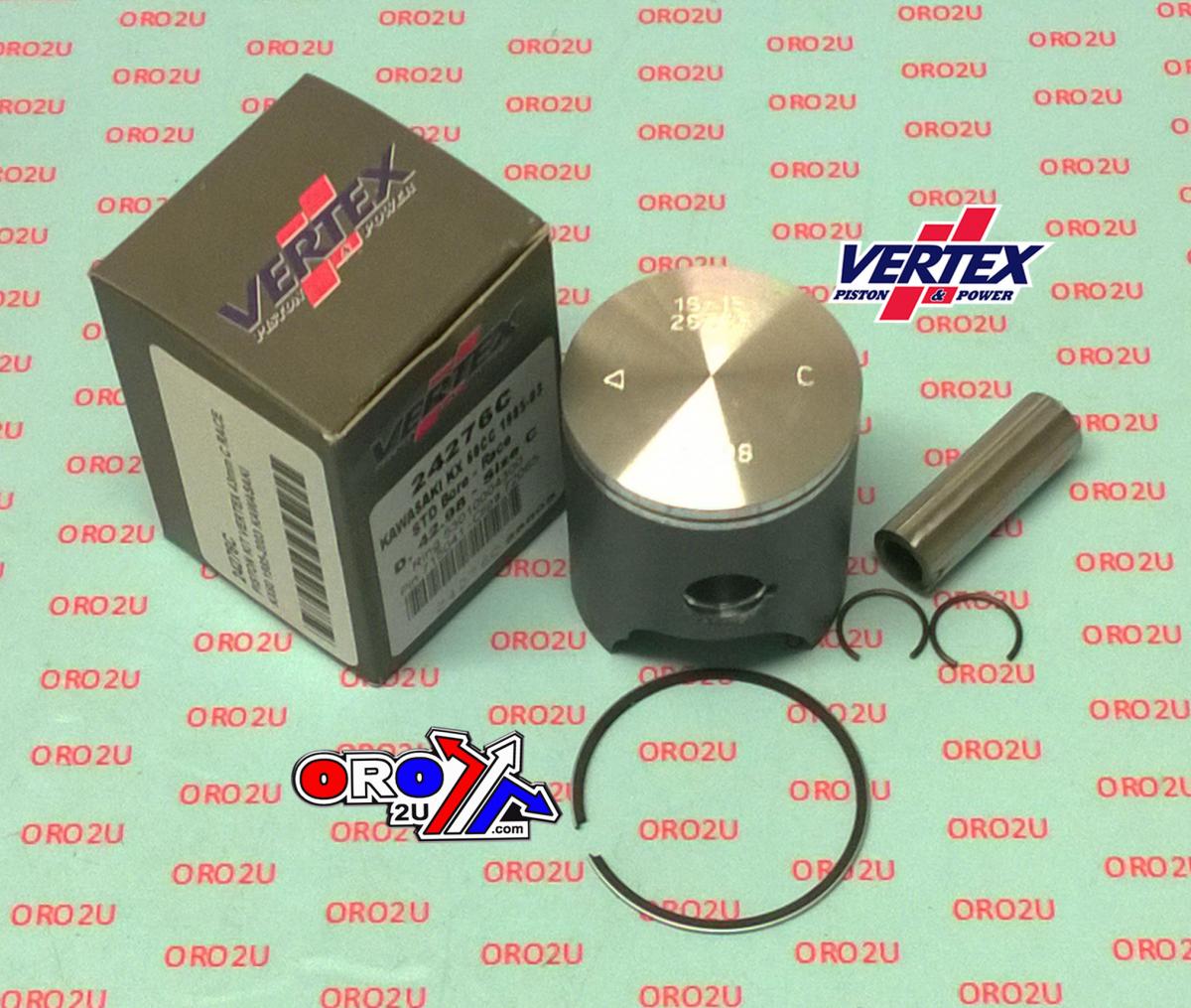 Vertex Piston Kit Vertex 43.0 a Race Kawasaki KX 60 85-03, Vertex 24276a Race