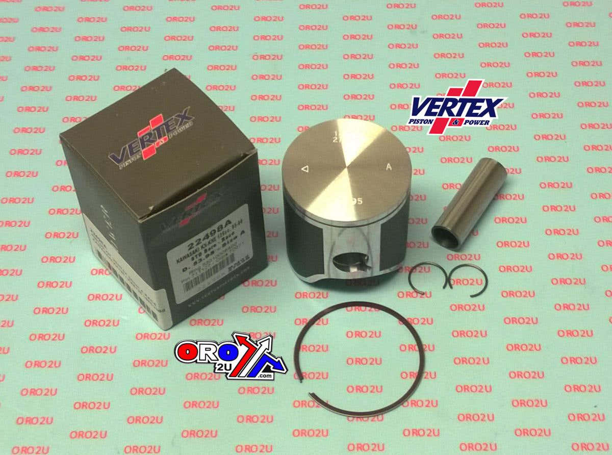 Vertex Piston Kit Vertex 54.0 D Kawasaki KX/kxe 125 95-00 Race, Vertex 22498d