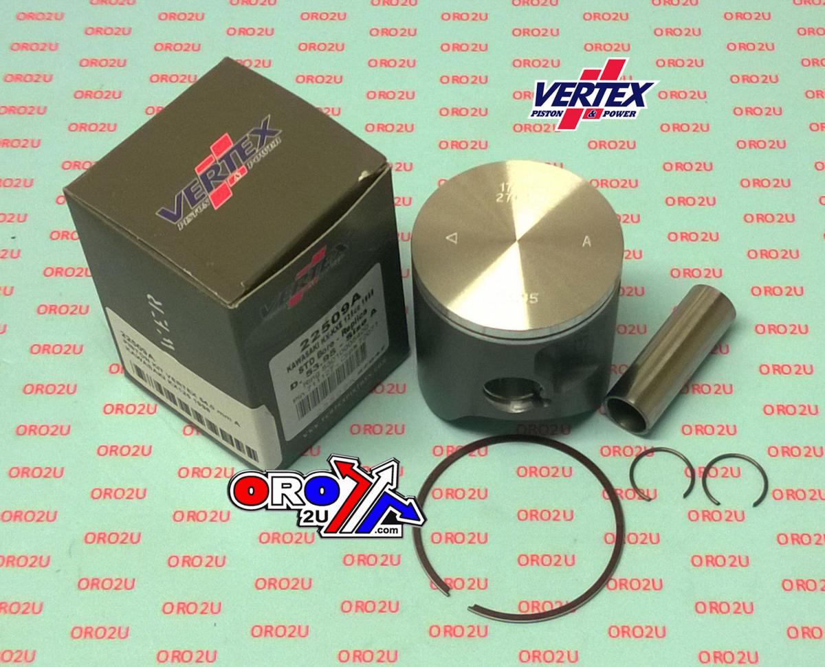Vertex Piston Kit Vertex 54.0 B Kawasaki KX/kxe 125 1998, Vertex 22509b