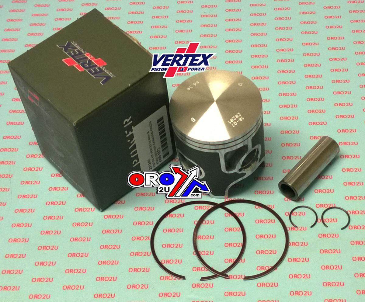 Vertex Piston Kit Vertex 66.4 C Kawasaki KX/kxe 250 05-08, Vertex 23124c