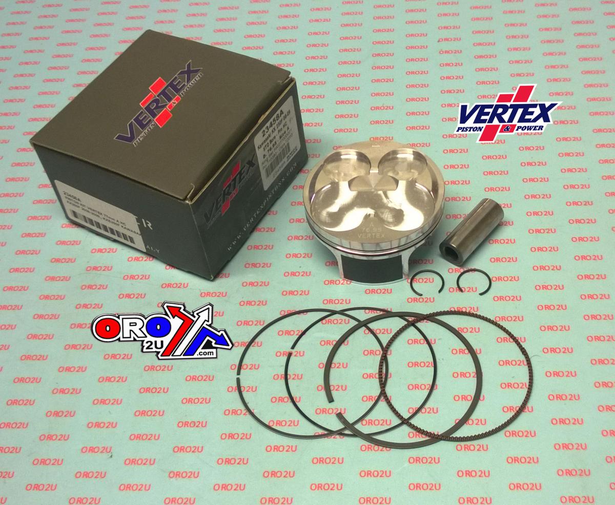 Vertex Piston Kit Vertex 77.0 C Hc Kaw KX/kxe 250 08-09, Vertex 23458c Hc Compr 13,9:1