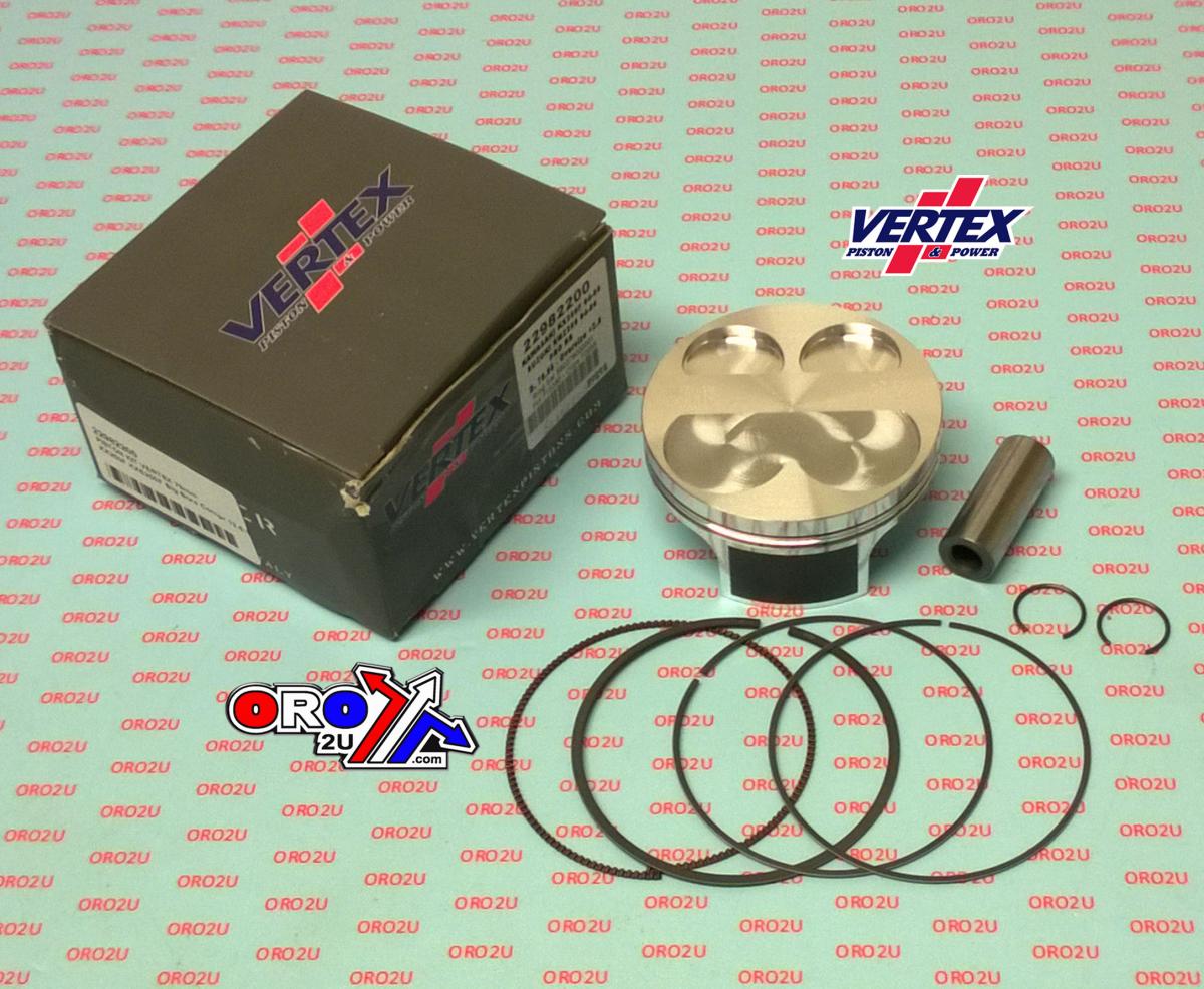 Vertex Piston Kit Vertex 79.0 Kaw KX/kxe 250 04-09 Os +2.00, Vertex 22982200 Suzuki RMZ 250 Big Bore