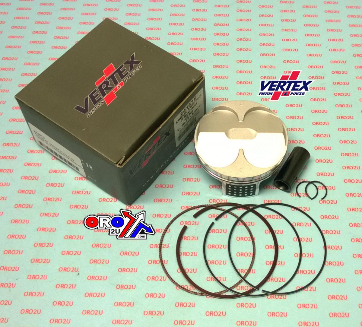Vertex Piston Kit Vertex 77.0 B Gp Kawasaki KX 250 2017, Vertex 24167b Hc Compr 14,7:1 Gp Racers Choice