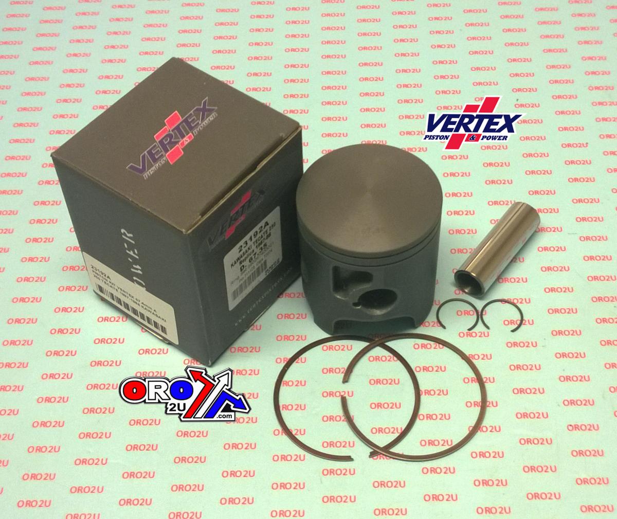 Vertex Piston Kit Vertex 67.4 a Kawasaki 250 Tecate 87-88, Vertex 23192a