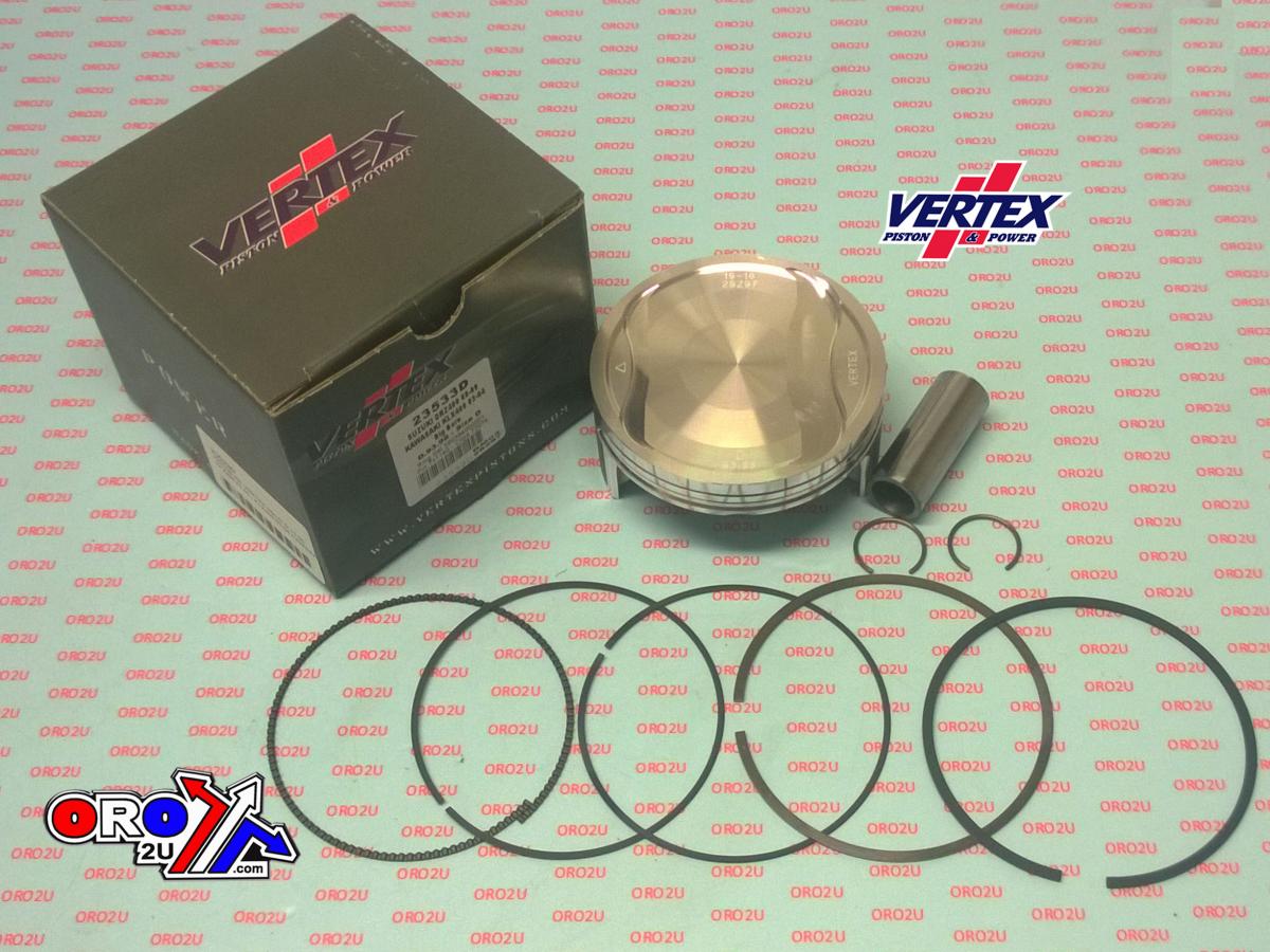 Vertex Piston Kit Vertex 94.0 a Suz DRZ/ltz Kaw Kfx/KLX 400 00-09, Vertex 23533a Os +4.00 Big Bore Xl Compr 11,3:1
