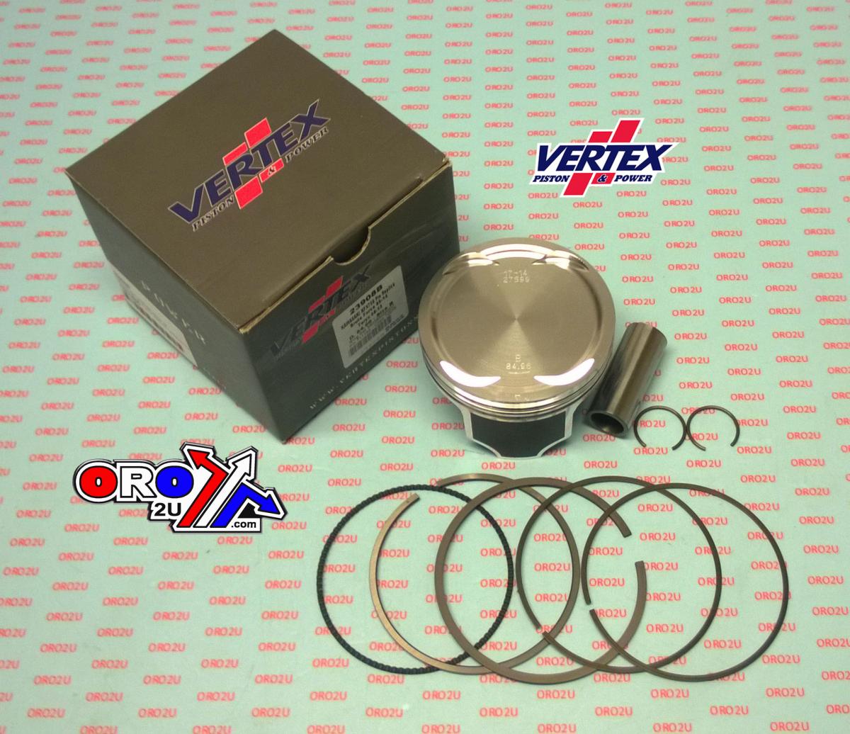 Vertex Piston Kit Vertex 85.0 D Kawasaki Kfx 750 05-14, Vertex 23908d Brute Force/terix Compr 8,8:1