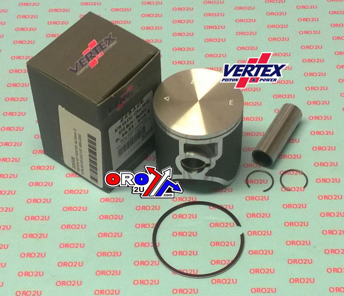 Vertex Piston Kit Vertex 54.25 D KTM SX/EXC 125 98-00, Vertex 22532d