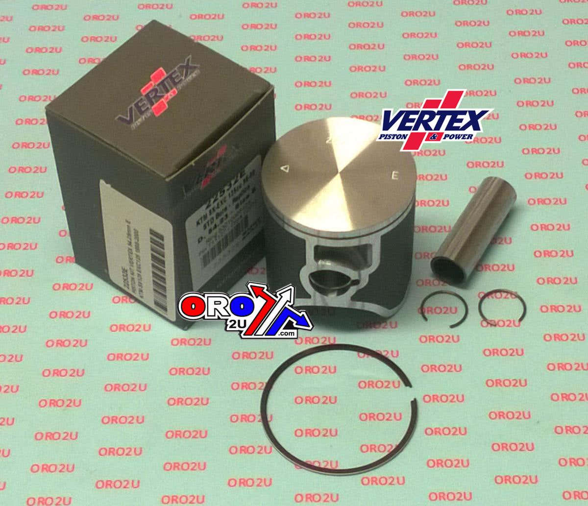 Vertex Piston Kit Vertex 54.25 E KTM SX/EXC 125 98-00, Vertex 22532e