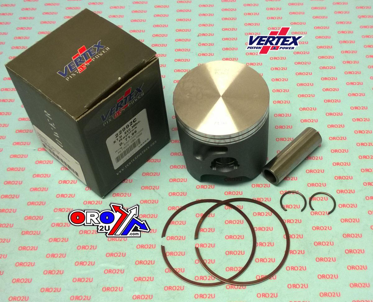 Vertex Piston Kit Vertex 72.0 C KTM EXC 300 2004-2007, Vertex 22992C