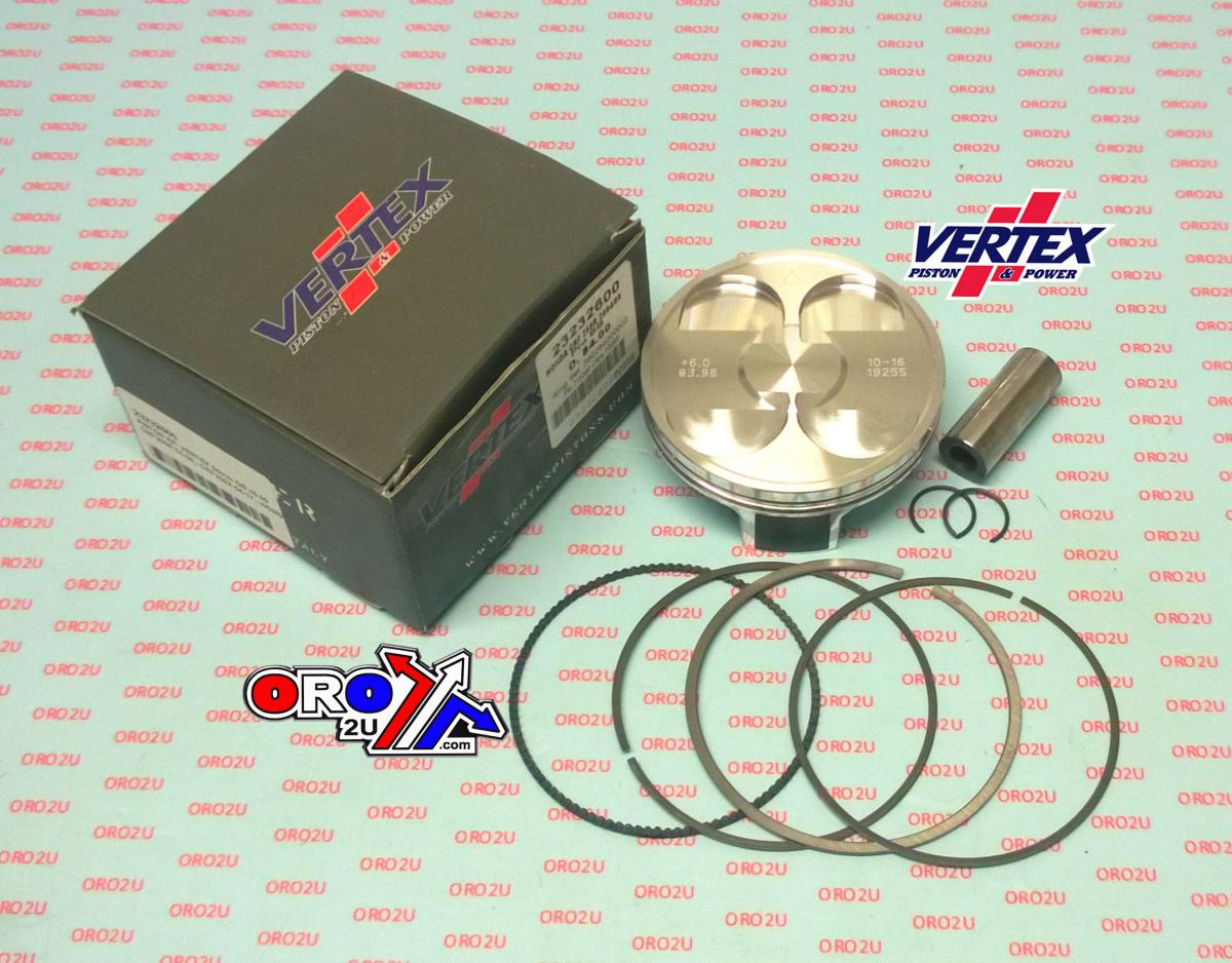 Vertex Piston Kit Vertex 76.0 B KTM SX/EXC 250 06-13, Vertex 23235b Compr 12,8:1