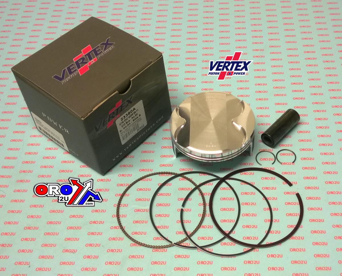 Vertex Piston Kit Vertex 95.0 C Hc KTM EXC 450 08-11, Vertex 23380c Hc Compr 12,8:1