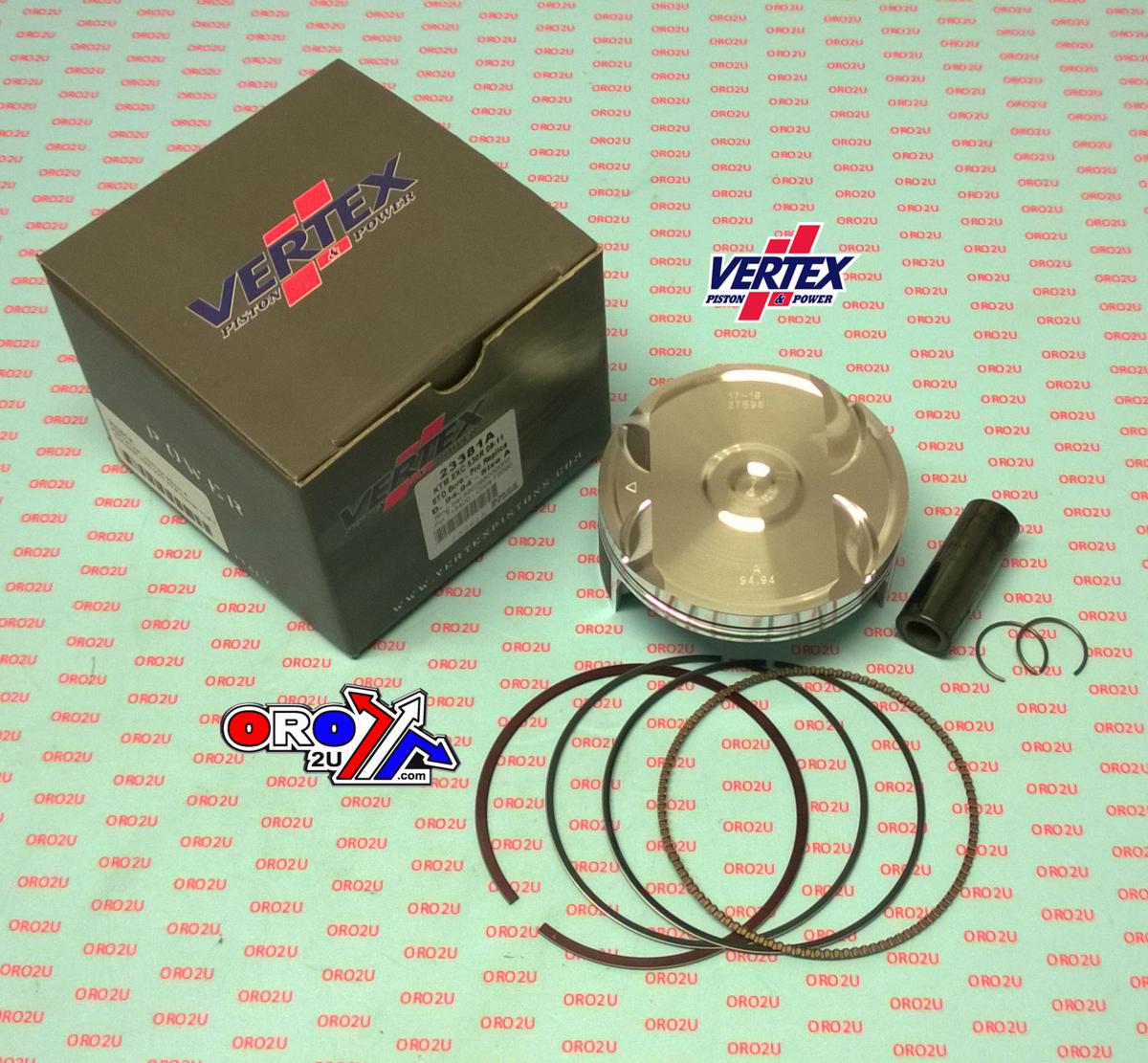 Vertex Piston Kit Vertex 95.0 B KTM EXC 530 08-11, Vertex 23381b Compr 11,9:1