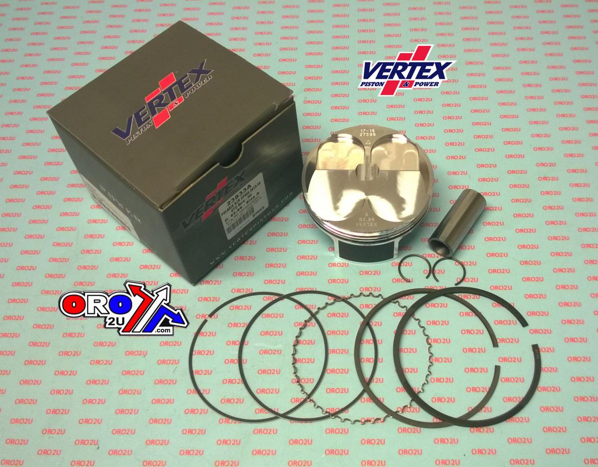 Vertex Piston Kit Vertex 93.0 a Hc Polaris RZR 900 11-13, Vertex 23833a Ranger XP900 Hc Compr 12,5:1