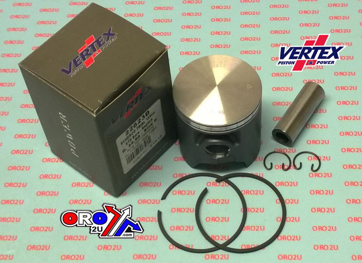 Vertex Piston Kit Vertex 56.0 a Sherco Trial 125, Vertex 22623a