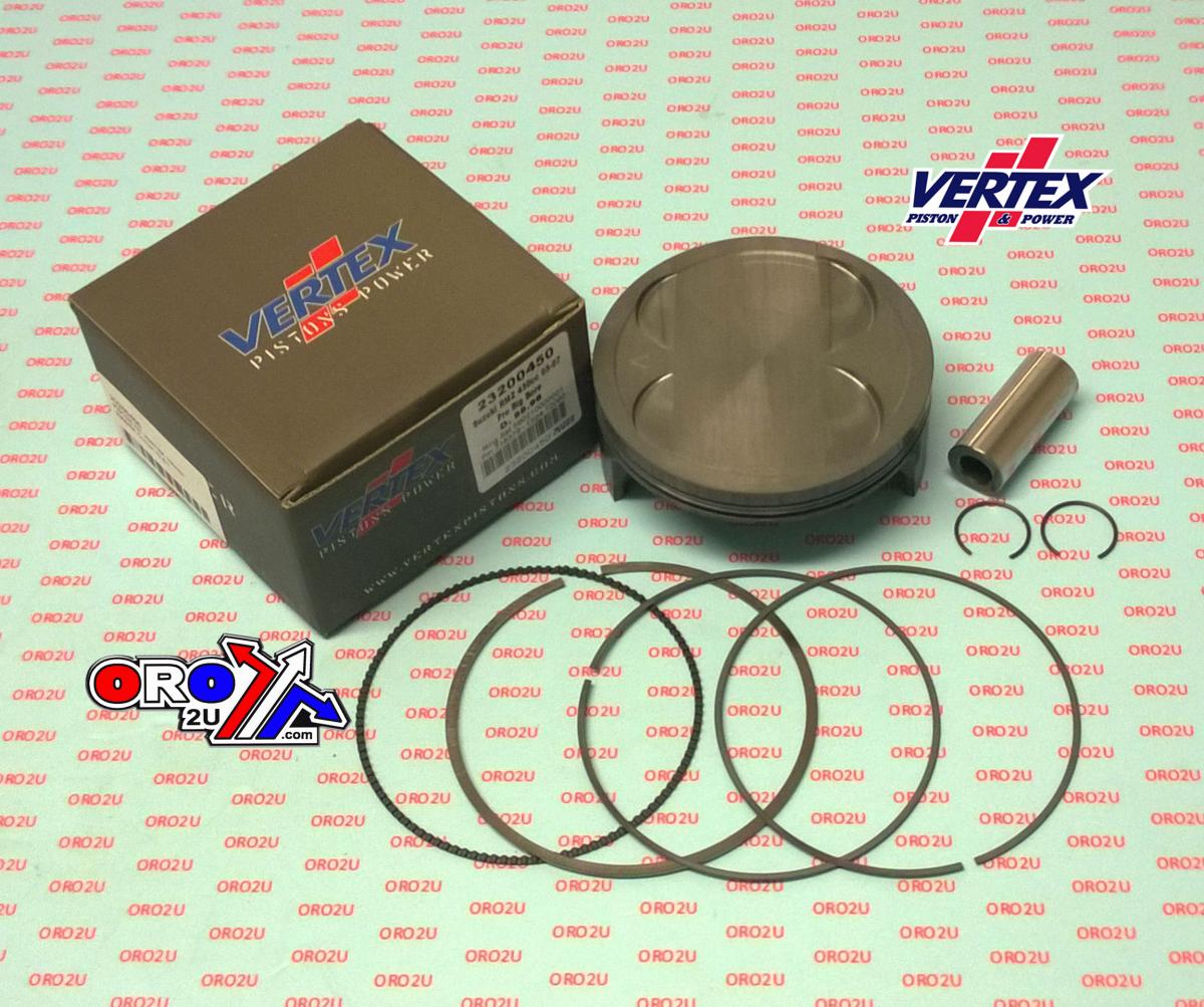 Vertex Piston Kit Vertex 53.0 Suzuki RM 85 02-19, Vertex 23205500 Os +5.00 Big Bore Supermini