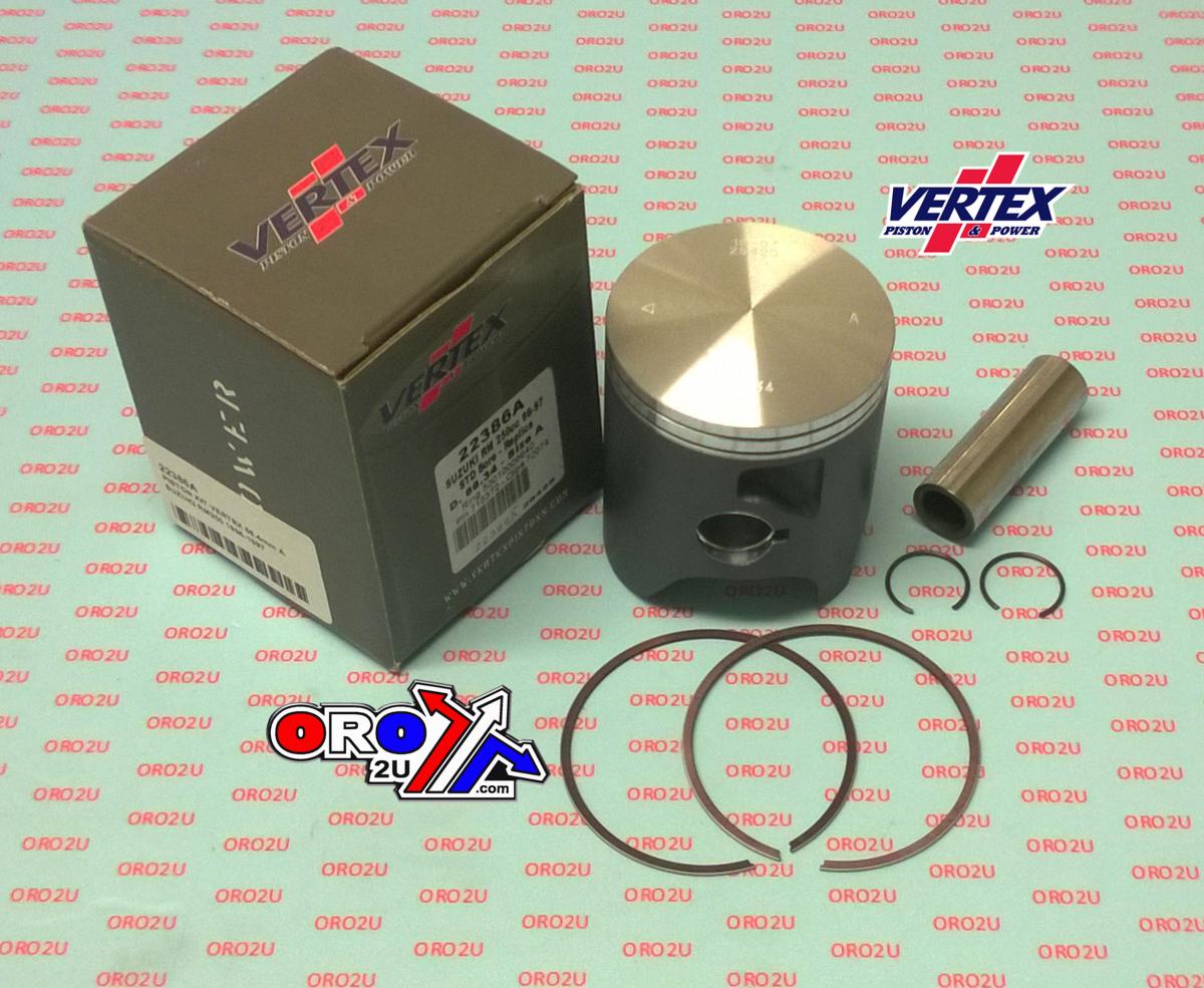 Vertex Piston Kit Vertex 66.4 B Suzuki RM 250 96-97, Vertex 22386b