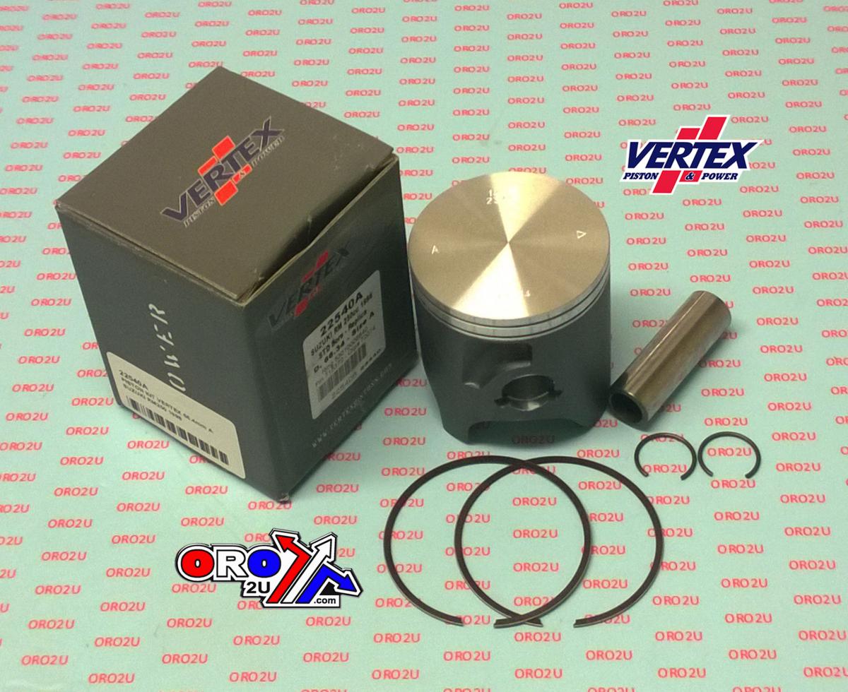 Vertex Piston Kit Vertex 66.4 B Suzuki RM 250 1998, Vertex 22540b