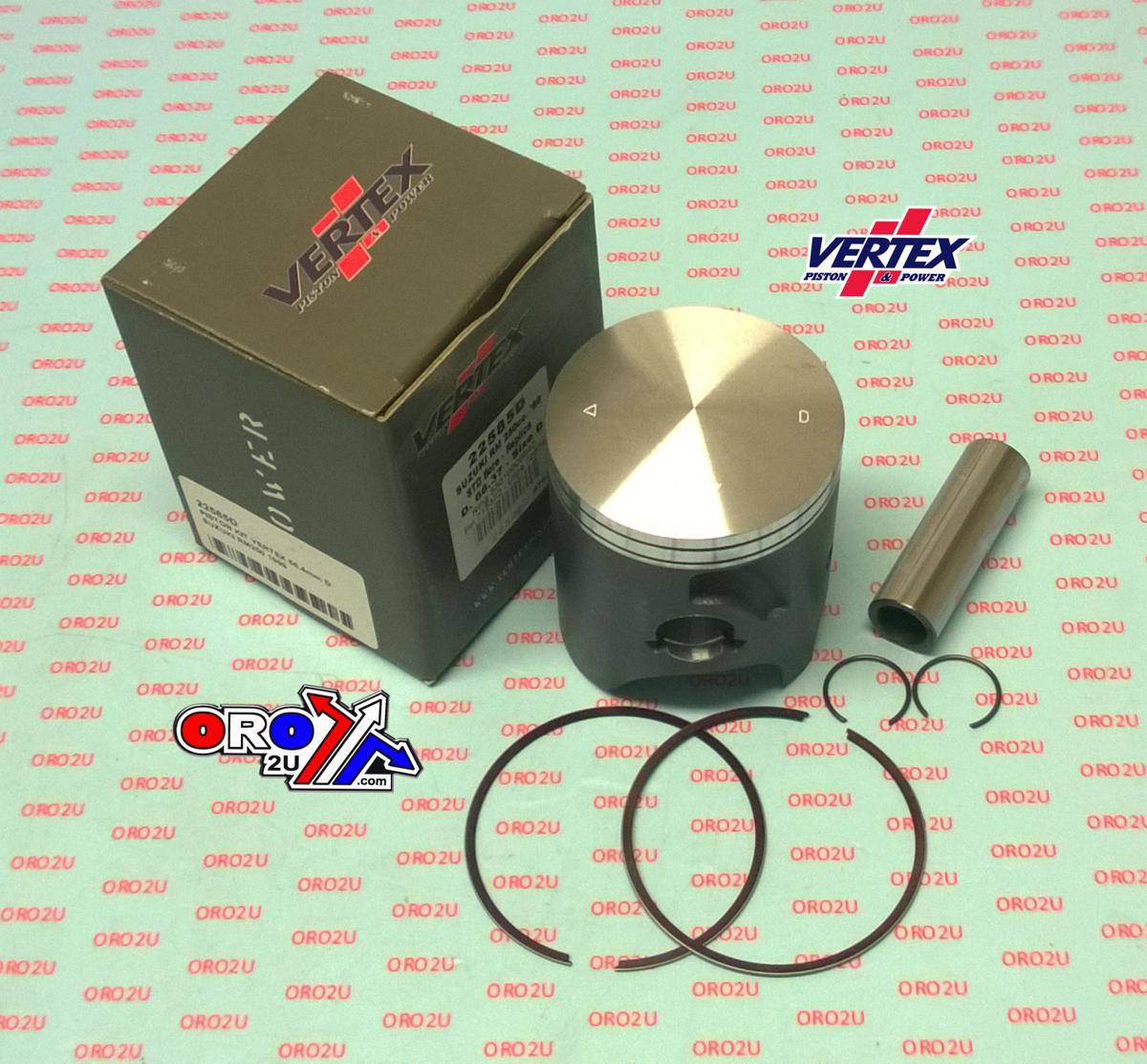 Vertex Piston Kit Vertex 66.4 C Suzuki RM 250 1999, Vertex 22585c