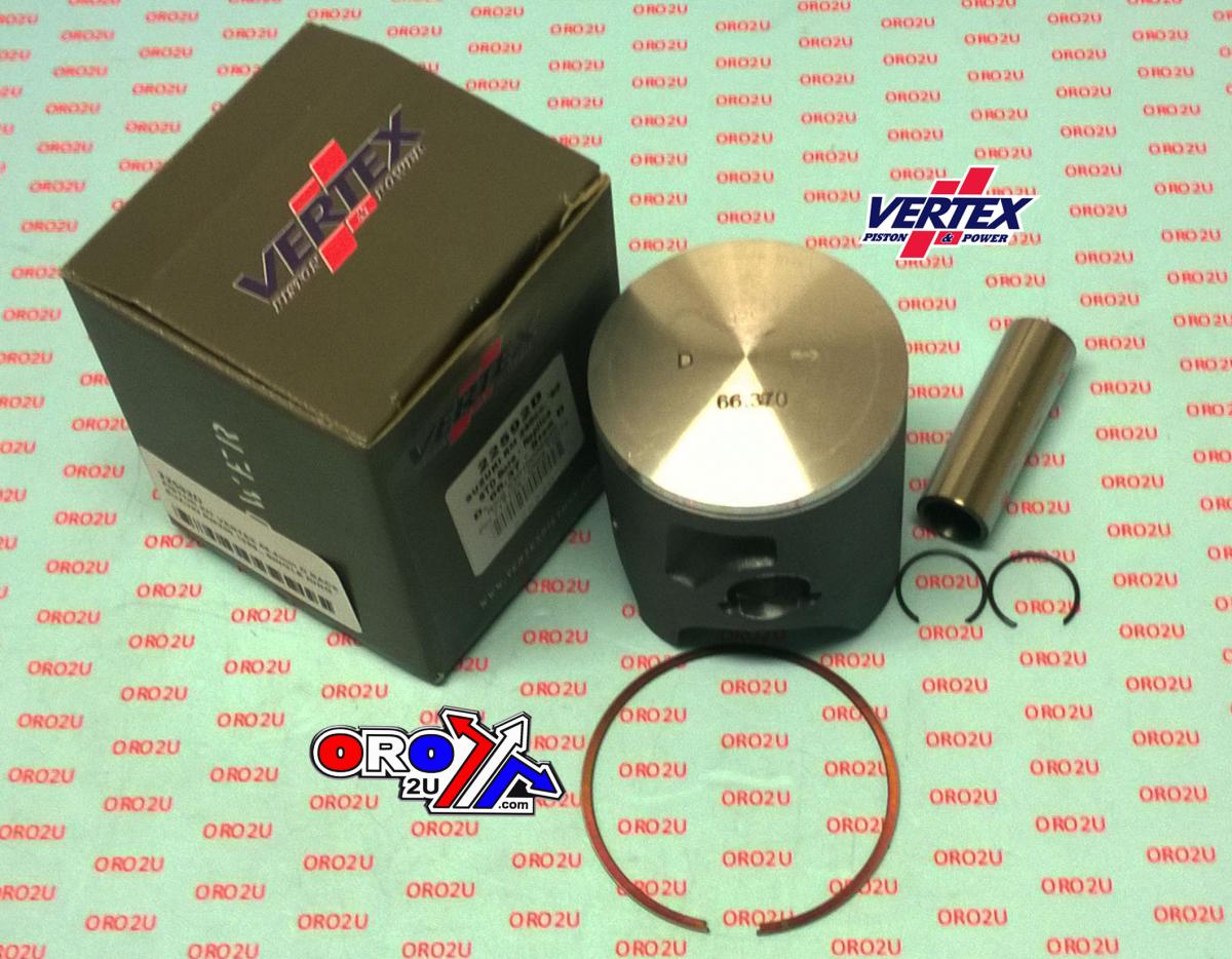 Vertex Piston Kit Vertex 66.4 a Suzuki RM 250 1999 Race, Vertex 22592a Single Ring