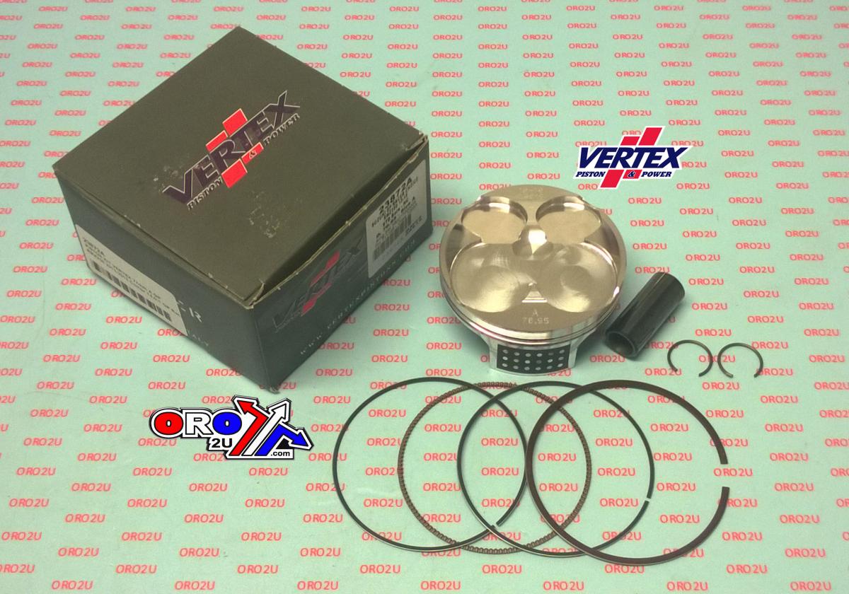 Vertex Piston Kit Vertex 77.0 C Gp Suzuki RMZ 250 13-15, Vertex 23872c Hc Compr 14,0:1 Gp Racers Choice