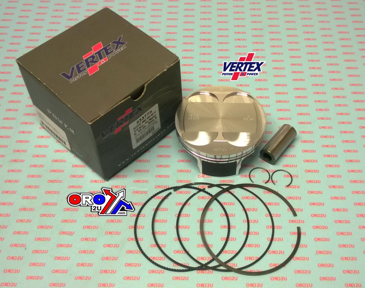 Vertex Piston Kit Vertex 96.0 B Suzuki RMZ 450 08-12, Vertex 23377b Compr 12,2:1