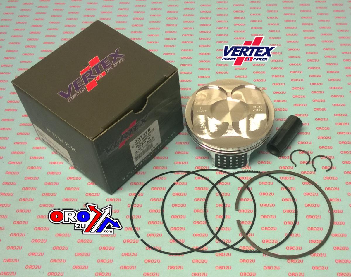 Vertex Piston Kit Vertex 96.0 C Gp Suzuki RMZ 450 08-12, Vertex 23737c Hc Compr 13,8:1 Gp Racers Choice