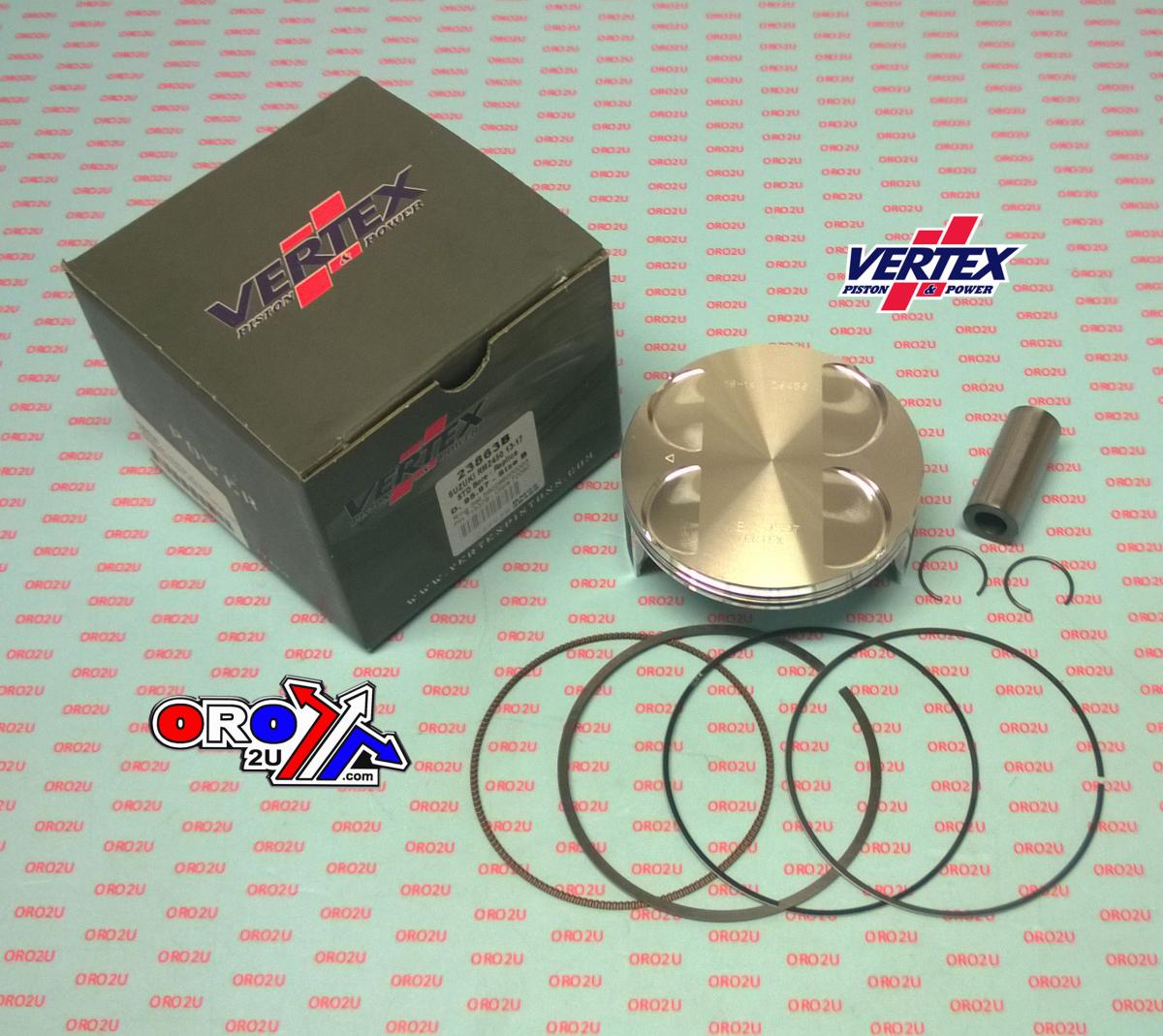 Vertex Piston Kit Vertex 96.0 B Suzuki RMZ 450 13-17, Vertex 23863b Compr 12,5:1