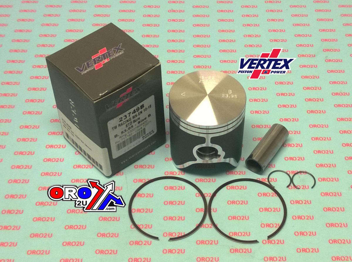 Vertex Piston Kit Vertex 54.0 B Tm Racing MX/en/sm 125 10-22, Vertex 23749b
