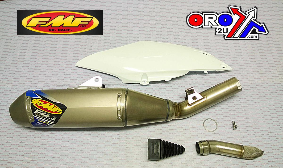 FMF Exhausts Factory 4.1 Rct Titanium Exhaust Silencer 13-16 Honda CRF 450 R - Fmf 041509